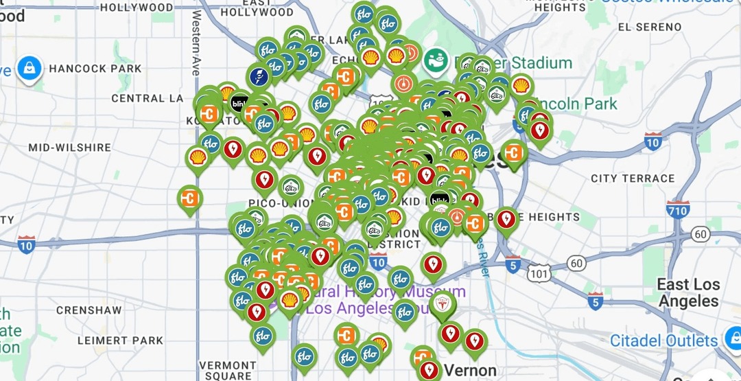 Convenient way to search for Chargers